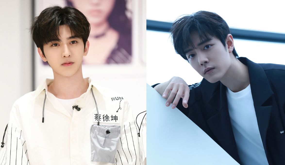 男神蔡徐坤原名「蔡泽坤」、肖战原名「肖赞」，虽然差别仅一个字的读音但整体感觉差蛮多的呢！现用名莫名感觉更有Feel！