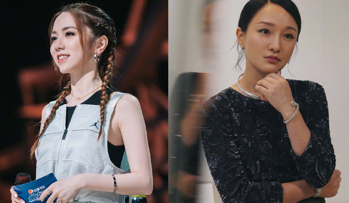 ✨ 邓紫棋原名「邓诗颖」；周迅「周米卡」