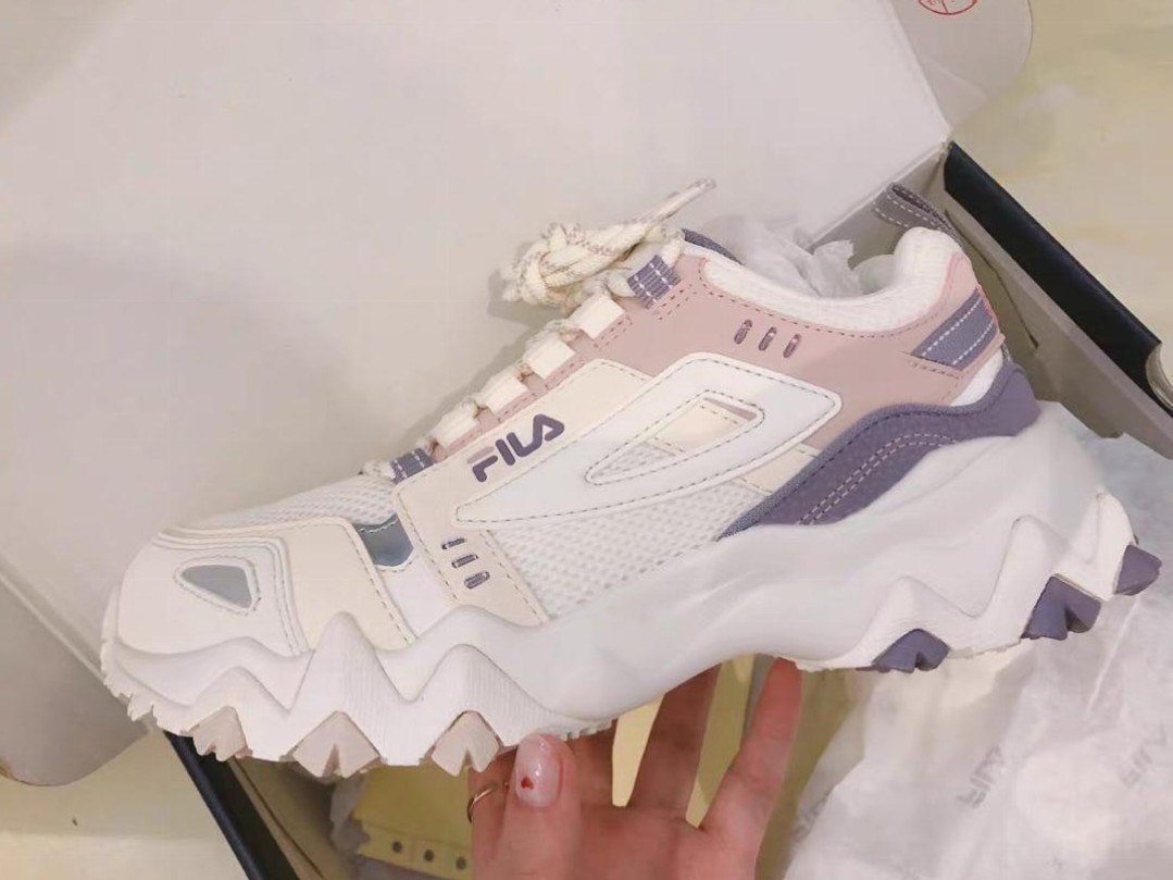 FILA 「梦幻粉紫」猫爪鞋 57