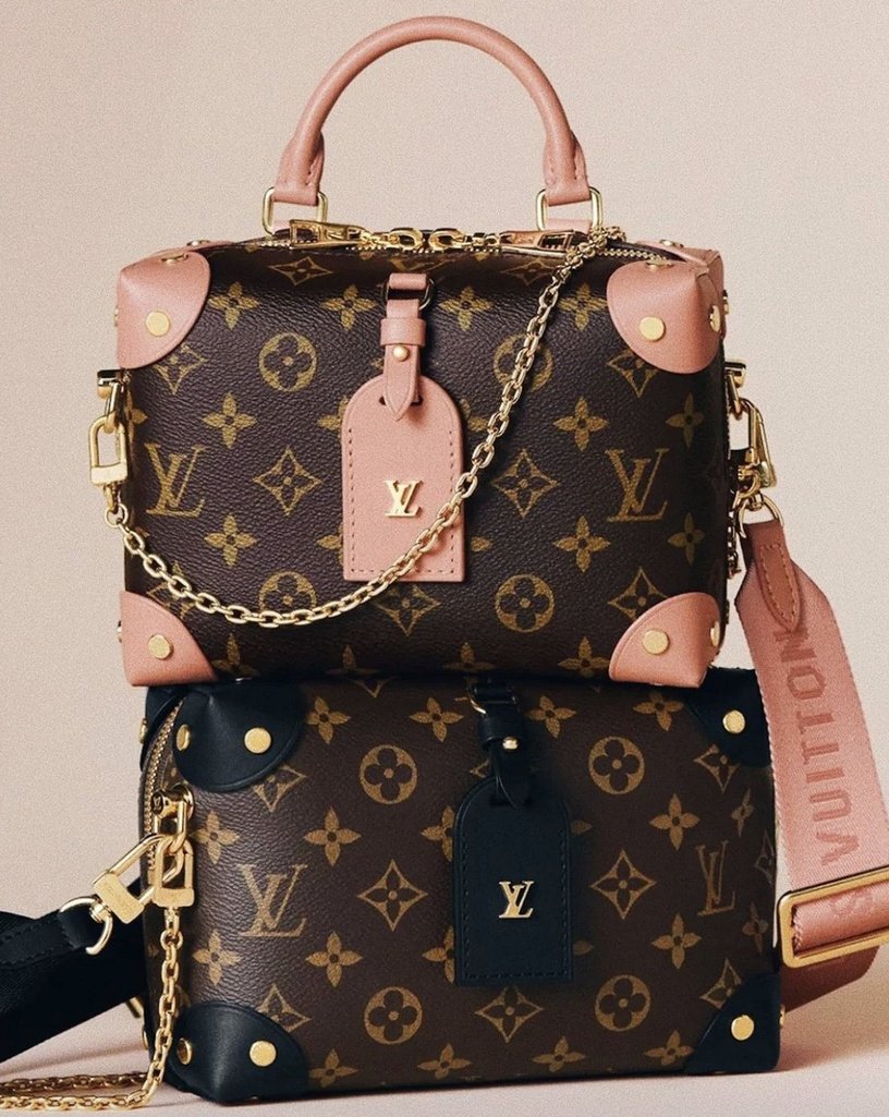 LV 柔嫩蜜桃粉