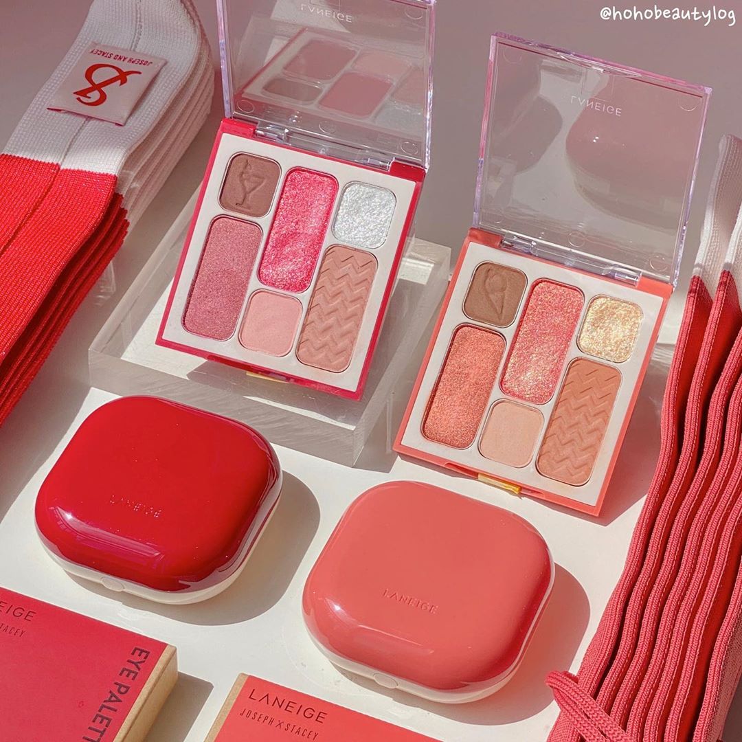 laneige 豆沙粉气垫 每到饭柜