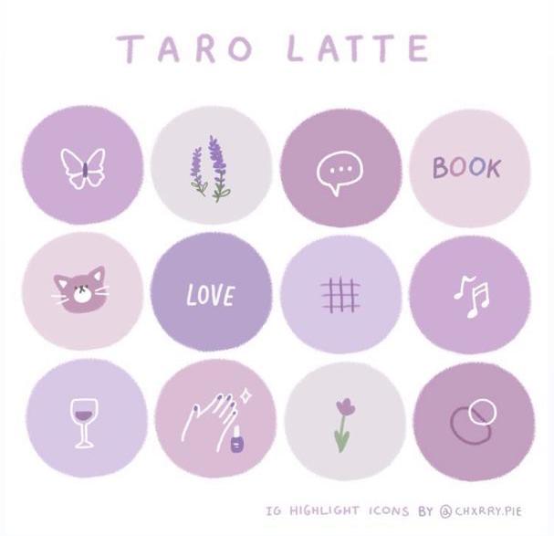 taro latte