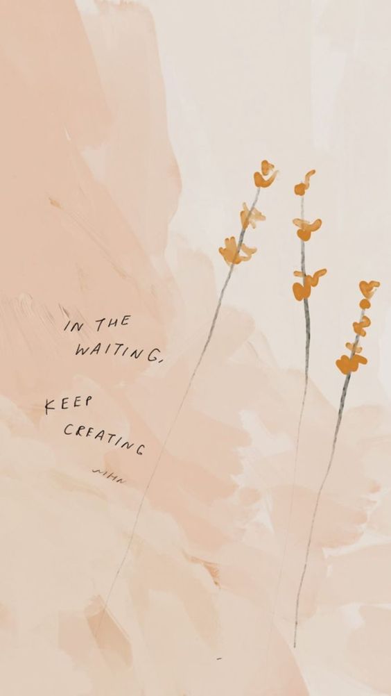 「In the waiting, keep creating. 泰戈尔说,不要着急、最好的总会在最不经意的时候出现。而现在我们要做的就是,在静待美好降临期间,继续怀揣希望、持续努力耕耘」