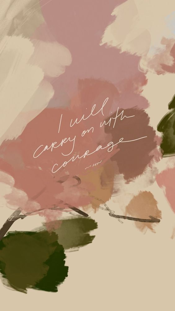 「I will carry on with courage. 即便重头再来也要有勇气,继续带着希望和光芒前进;走过艰难的光景,你终会遇见闪闪发光的自己~」
