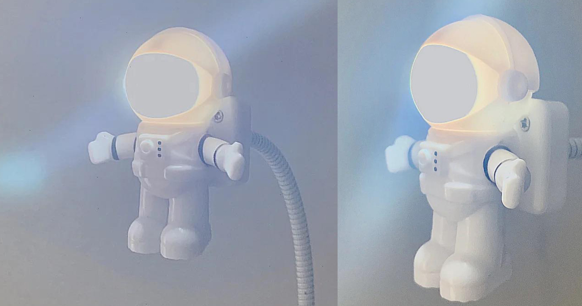 宇航员小夜灯 | RM3.99 >> 链接 迷你的宇航员设计小夜灯是USB接口，接到Powerbank或电脑就能直接使用！别看它这么小巧照明度还挺强的～?和阿编一样喜欢宇航员、外太空之类元素的Girls赶紧冲鸭～～