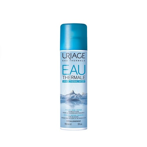 URIAGE Thermal Water - Hydrates, Soothes, Protects 等渗活泉水舒缓保湿喷雾（RM44.90 / 150ml) >> 链接 等渗活泉水成分有着更好的渗透力、让肌肤更好吸收，富含矿物质成分可舒缓镇定肌肤以及帮助修复肌肤屏障。