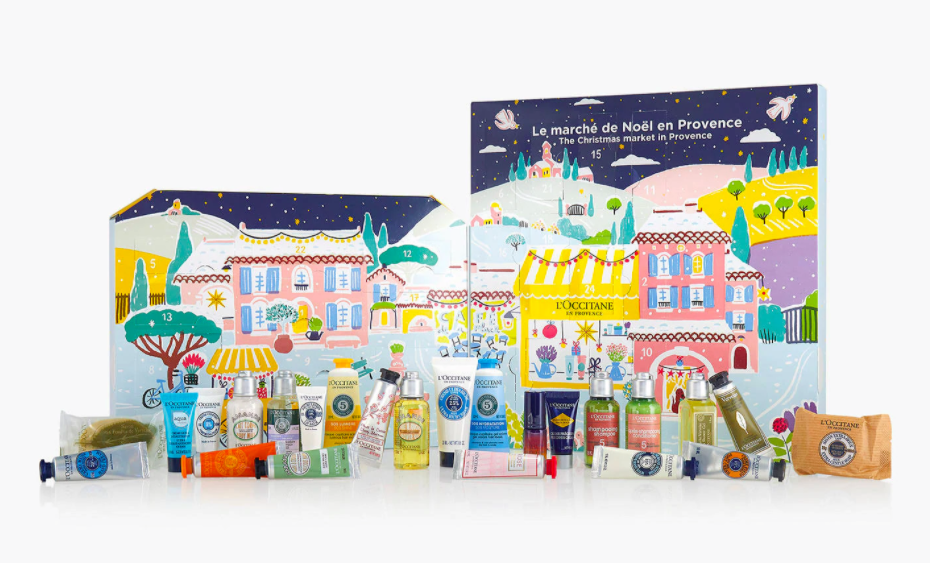 ✨ L'OCCITANE 今年L’OCCITANE找来法国插画家Edith Carron合作,以「普罗旺斯圣诞市集」为主题推出了这款圣诞日历倒数礼盒,内容物依然有超丰富的各种人气商品~好消息!如今已经可以在L'OCCITANE马来西亚官网购买喽,喜欢的朋友赶紧收到冲去入手吧!