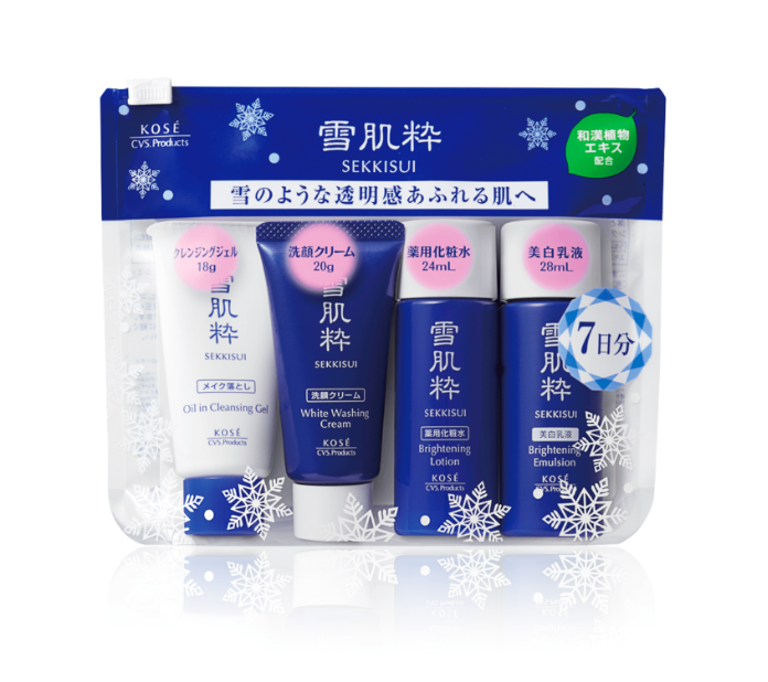 ✨ 日本 KOSÉ SEKKISUI 护肤组 (卸妆Gel、洗面奶、化妆水 、乳液) Nopi在使用这系列护肤套组后肌肤频繁冒痘和泛红问题好转不少,皮肤毛孔也紧致了~她提醒痘肌女孩们不要用太过于粘腻、会让脸部泛油的护肤品,尽量以清爽质地为主。