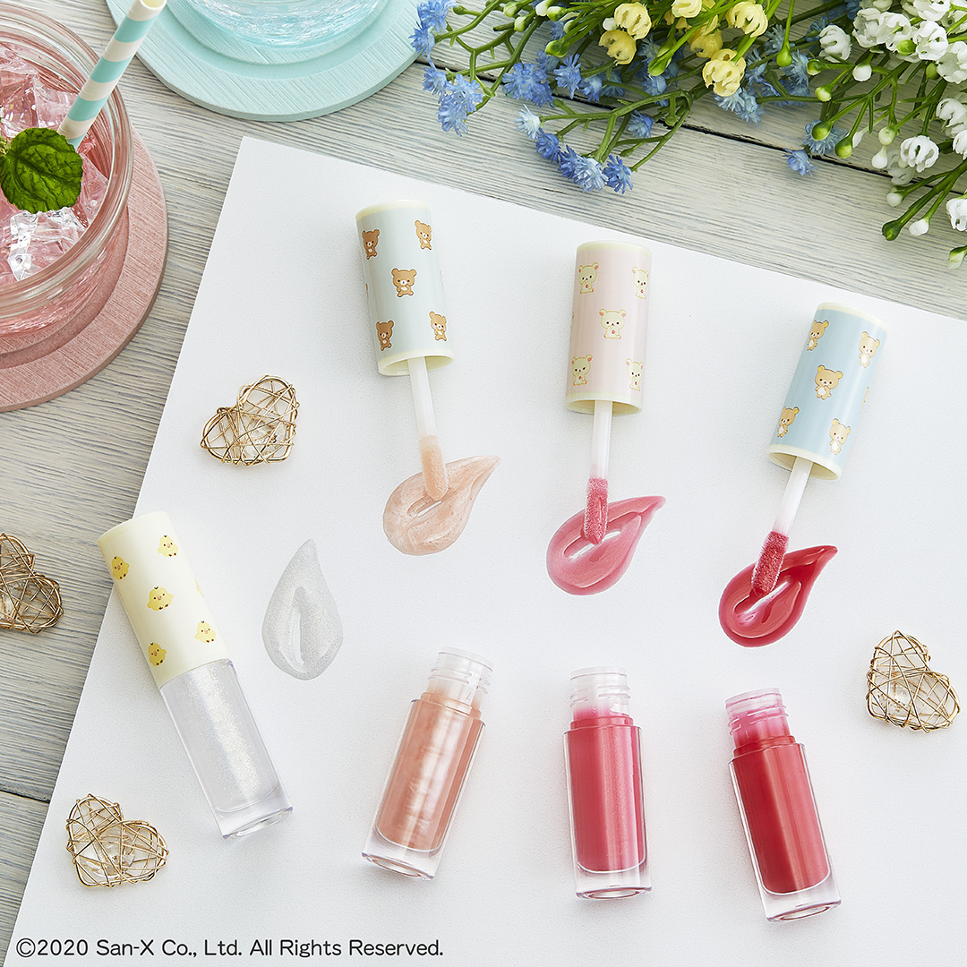 E赏:透明感水亮唇蜜 口红上稍微叠涂唇蜜,瞬间就能GET水嘟嘟减龄唇妆!本次联名系列中共推出4款不同色泽的唇蜜,包装设计特别小小清新。