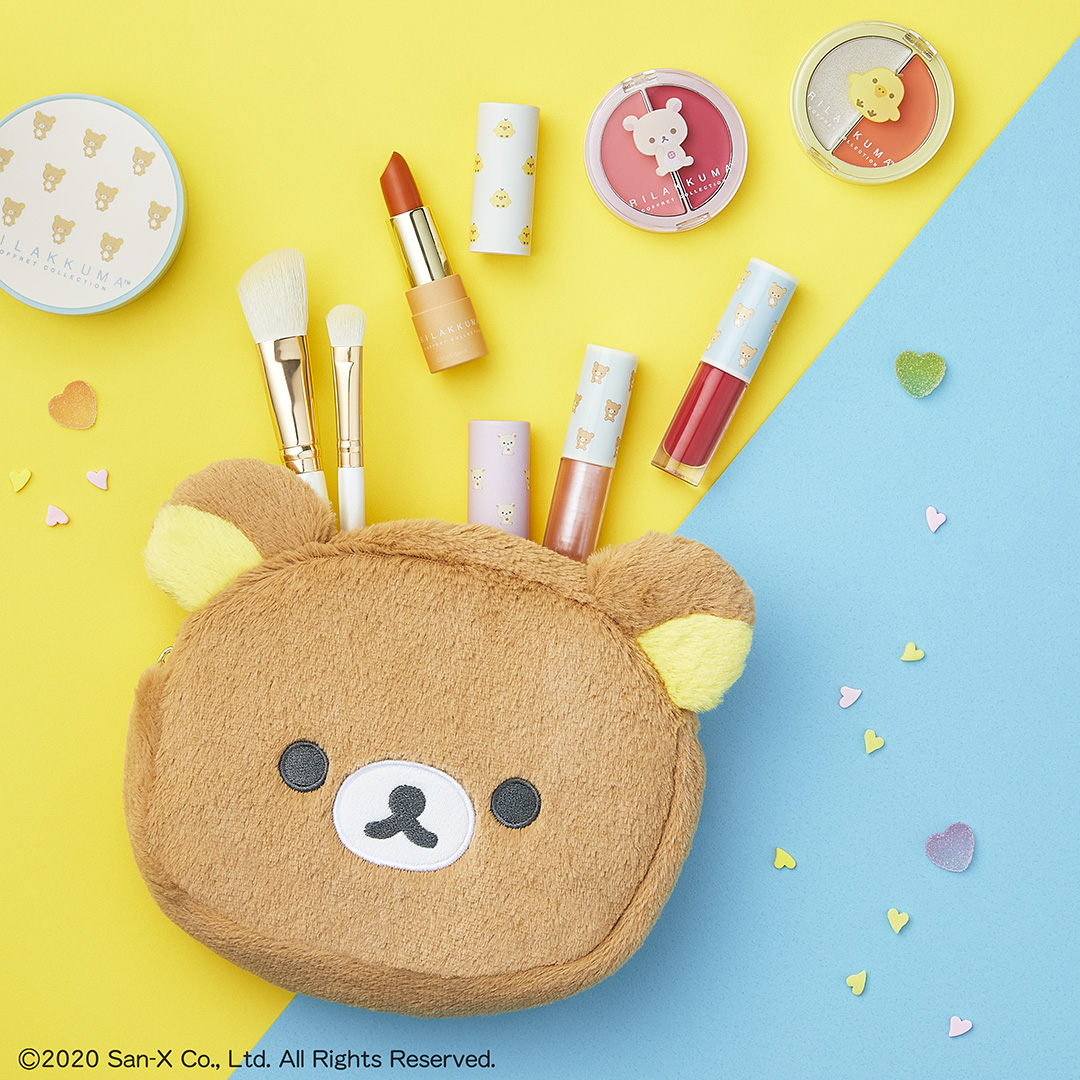 本次奖项和以往一样分有多个等级,每个等级的奖品都精美破表!马上带大家来看看都有些什么Rilakkuma联名化妆品: