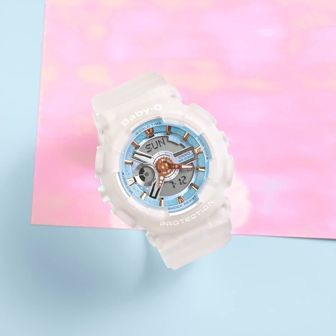 Baby G 磨砂粉雾