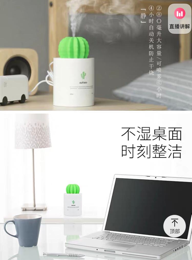 CACTUS 加湿器