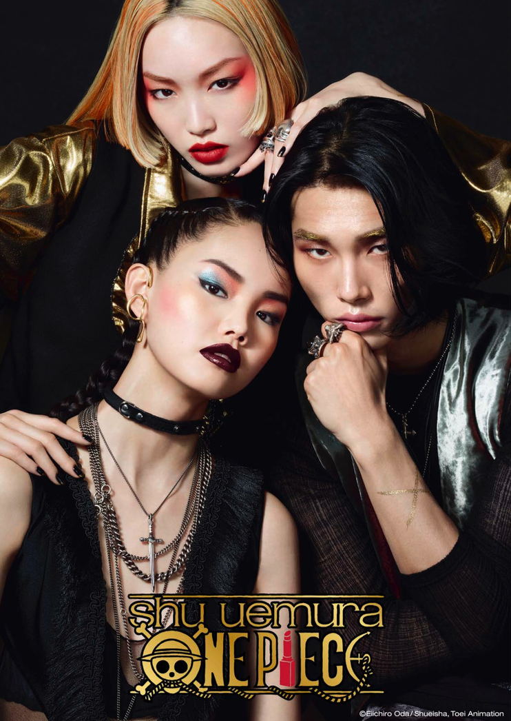 Shu Uemura X ONE PIECE 圣诞妆容重点
