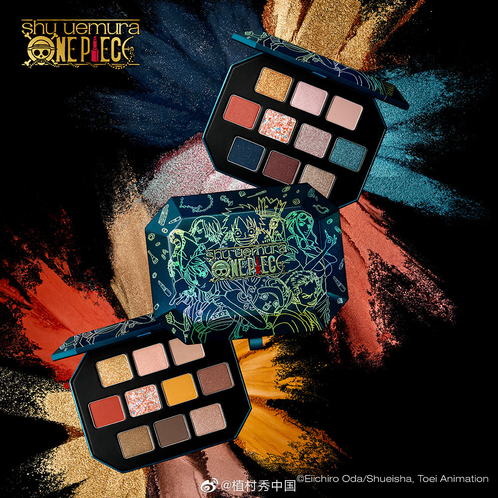 Shu Uemura X ONE PIECE 10色眼影盘
