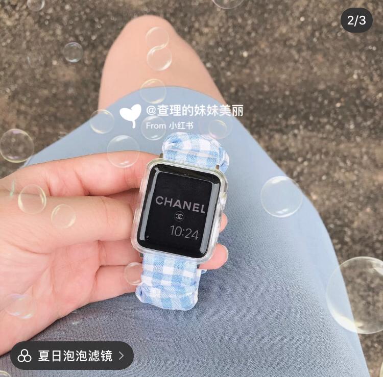 apple watch 云朵蓝 3