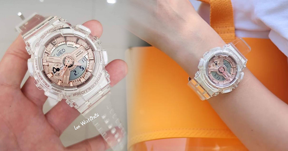 g-shock 玫瑰金 style 1