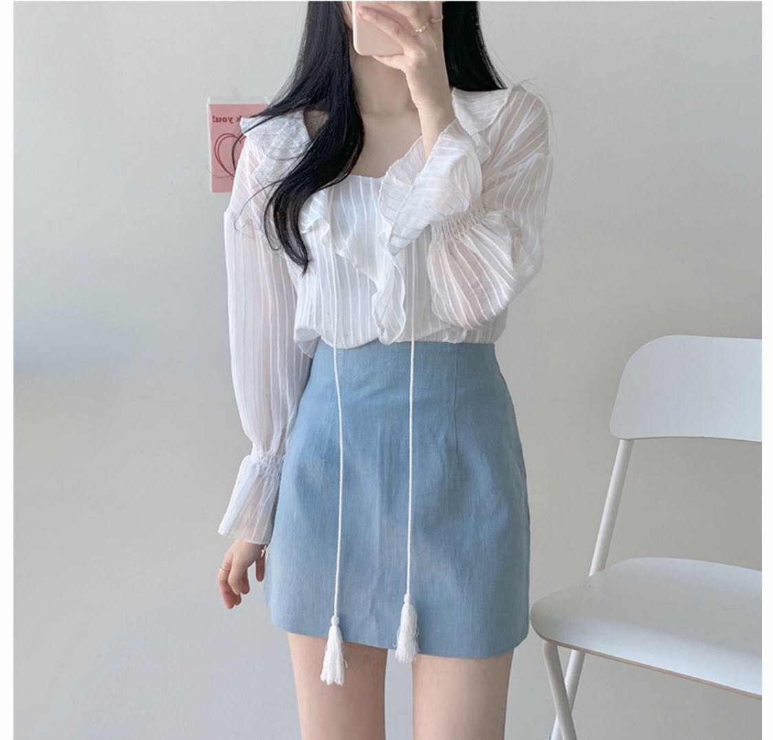 天空蓝 OOTD 淘宝 8