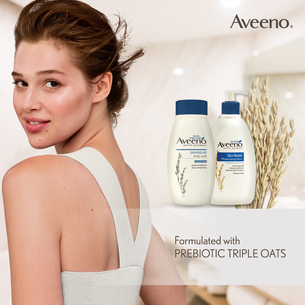 aveeno美肤镇定肌肤成分