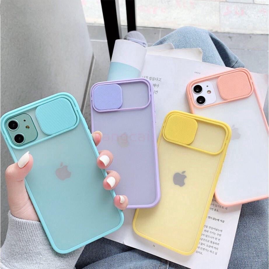 # 3 iPhone专用手机壳,背面的雾面透明设计防指纹不易脏、滑动式保护镜头设计特别贴心!RM7.96 >> 这里买
