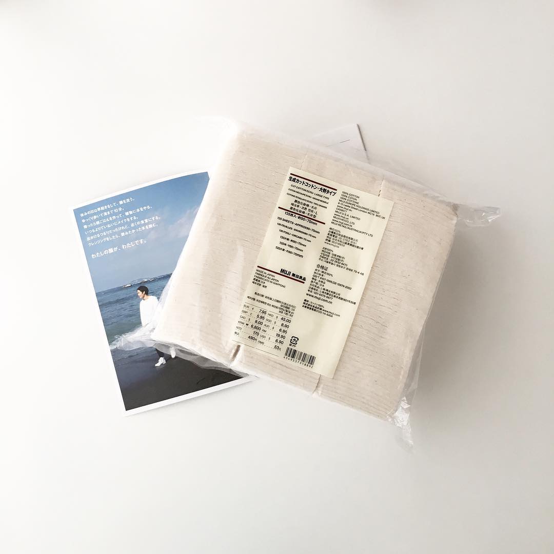 MUJI 化妆棉