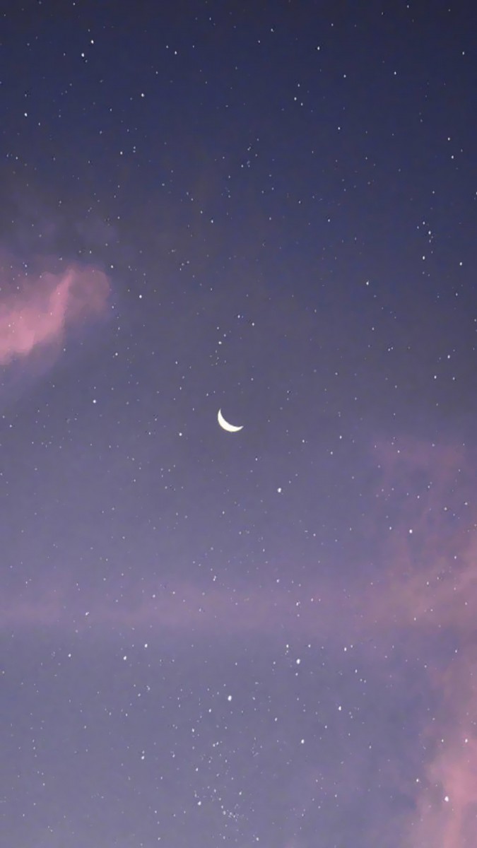 ✨ 韩系意境风格手机Wallpaper | # 错过落日余晖,别怕··· 还有满天星辰啊!
