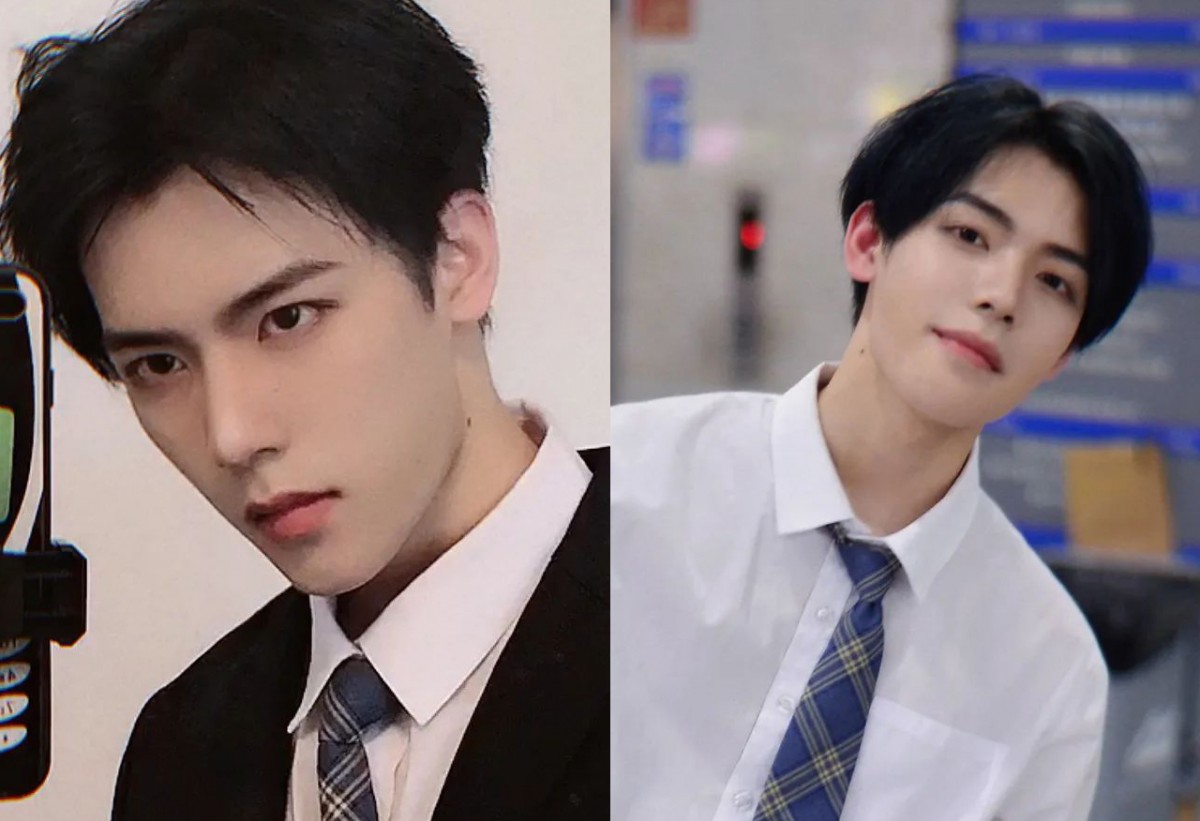 同样被评价颜值撞脸多位当红男神的这位小哥哥,轮廓深邃浓眉大眼鼻子挺,西装look让许多女粉丝表示很欲很?️!