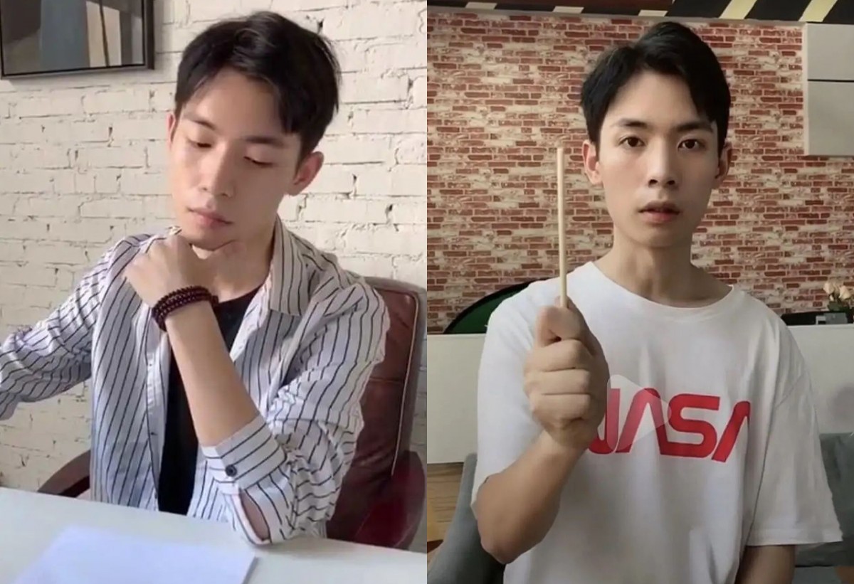 但在直播间出现时瞬间成为翻车现场…PS和抖音美颜滤镜技术真的很值得赞叹 ?