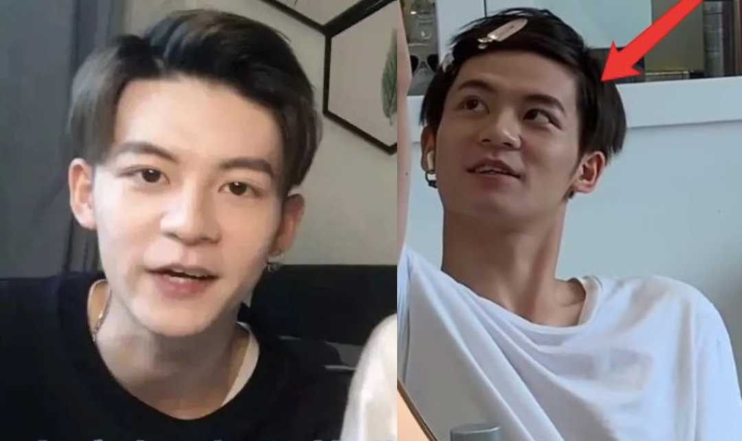 在别人视频直播里的他…感觉气质和外型都不太一样!?? 但阿编觉得这位网帅小哥哥颜值不算差,只是关掉美颜滤镜、没了特选角度,少了些精修感~