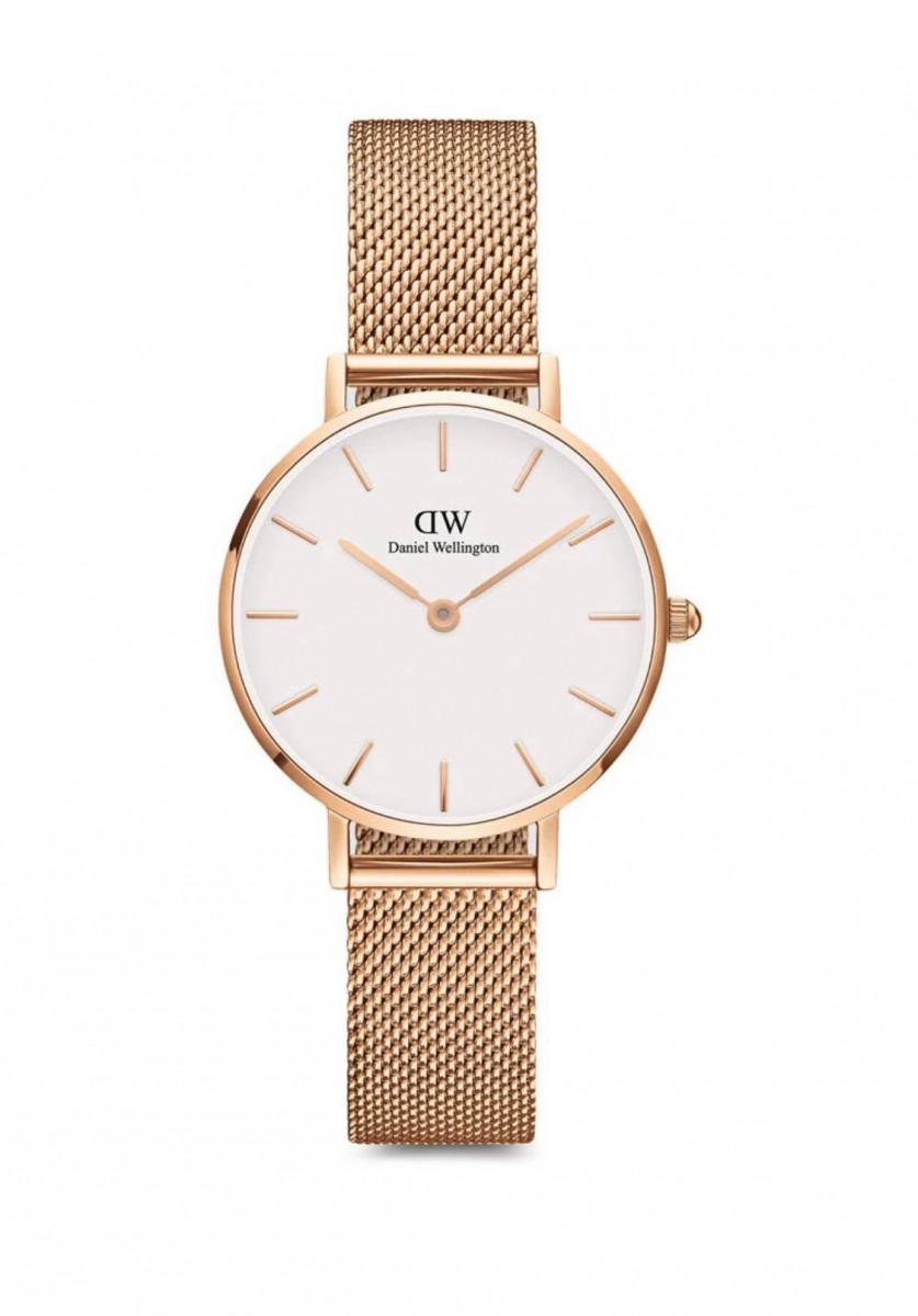 【双十一必买手表包包】Daniel Wellington：Petite Melrose 28mm Rose Gold 经典金属表带（点击我查看购买详情） >> 原价 RM660 | 优惠价 RM587.40