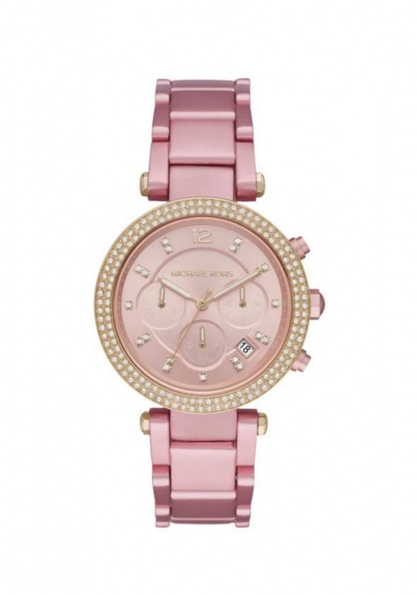 【双十一必买手表包包】Michael Kors：美学风格深受女士喜爱的腕表设计，尤其粉色系、玫瑰金色系真的太戳女生们的心啦～ Cinthia Watch MK2663 粉色表带 （点击我查看购买详情） >> 原价 RM1,059 | 优惠价 RM423.60