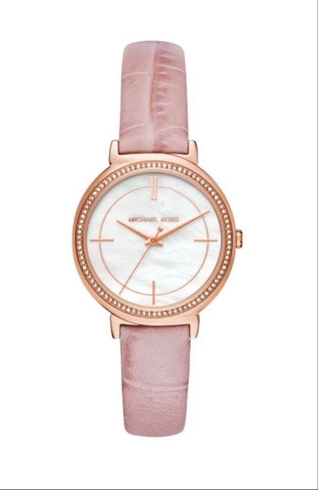 【双十一必买手表包包】Michael Kors Parker Chronograph Watch MK6806 梦幻粉色（点击我查看购买详情） >> 原价 RM1,279 | 优惠价 RM511.60