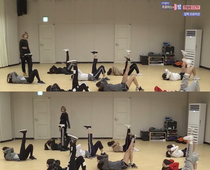 动作(二): 连着上述动作继续做不要停;这次需要将一条腿抬高伸直呈90度,先缓缓地做4下,之后速度加快做8下。做完后换另一边腿重复做。