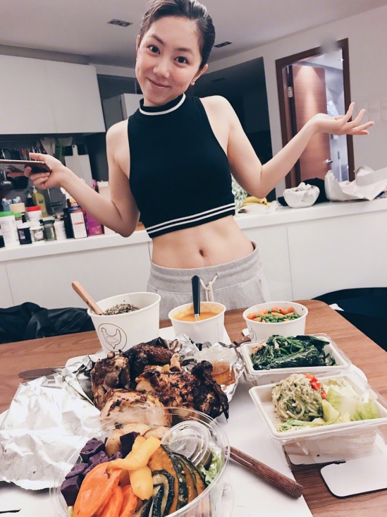 邓紫棋瘦身吃法