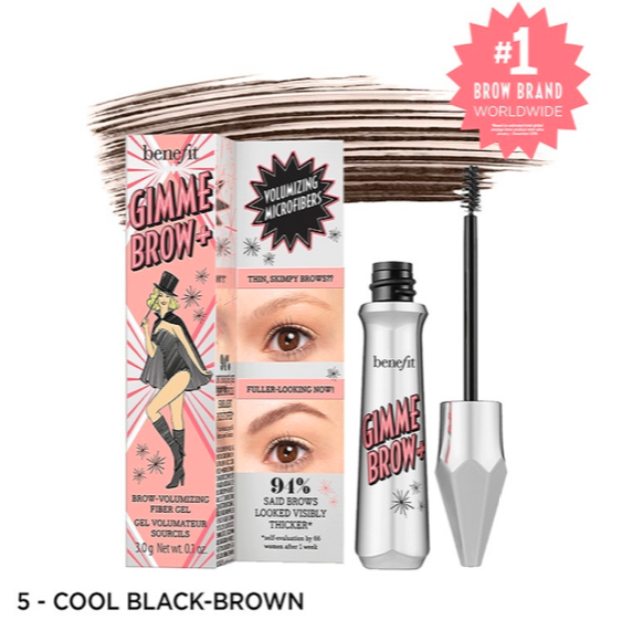 美妆控必备「持久防汗不脱妆」Gimme Brow+ volumizing eyebrow gel Shade 05染眉膏(RM104.80,原价RM131)