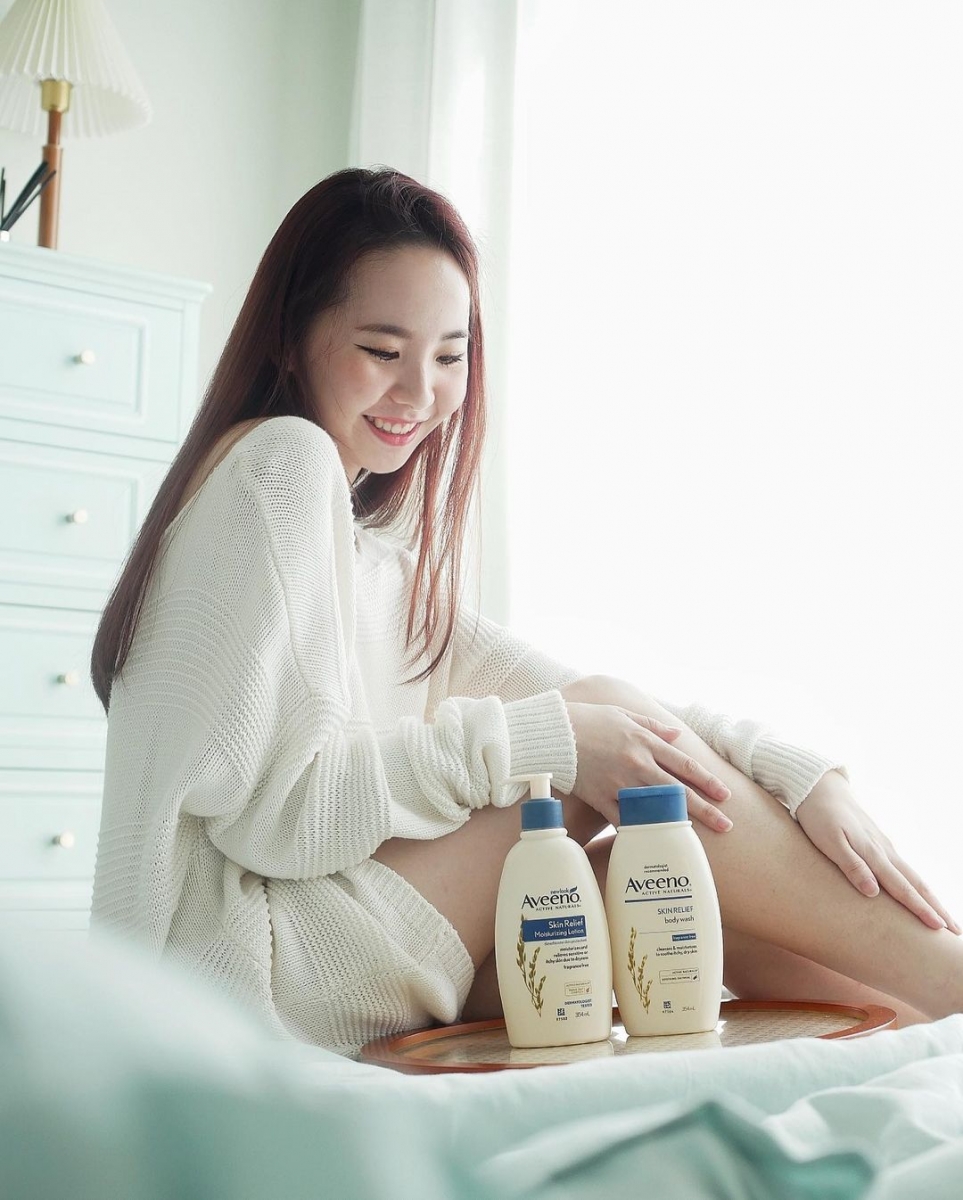 aveeno 改善敏感肌