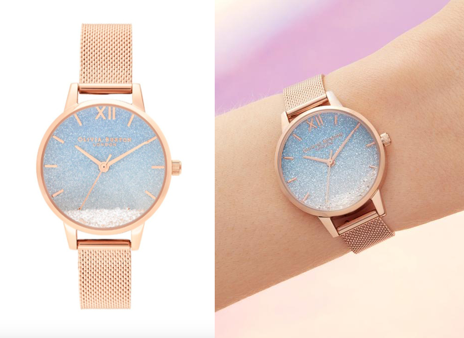 #5 Olivia Burton Under The Sea Rose Gold Women's Watch (OB16EX204) 蓝色系尽显夏日海洋风情,配以玫瑰金框和表带更是美到极致!这款编辑私心大推~(RM649)>> 点击查看链接