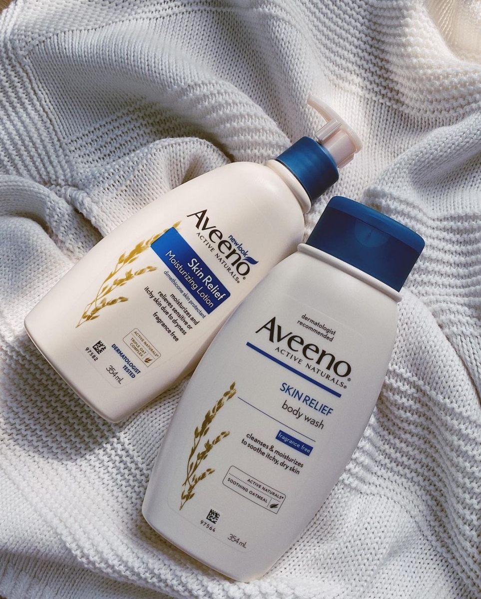 aveeno 改善敏感肌妙招