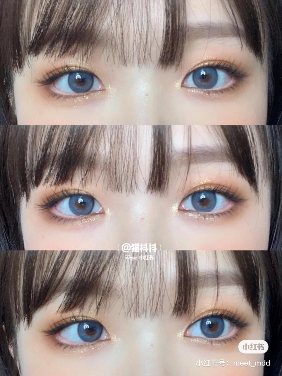 3、视觉放大双眼的重点来喽!用遮瑕膏提亮下眼睑位置,范围要超过下睫毛根部一点点,大概画到黑眼珠下方的位置。 4、最后刷好睫毛膏后用亮片眼影点缀在眼皮正中央和卧蚕位置即可~可以对镜子微笑找出卧蚕位置,稍微用不显脏的自然色阴影粉加深卧蚕线条。放大眼睛效果更UP!