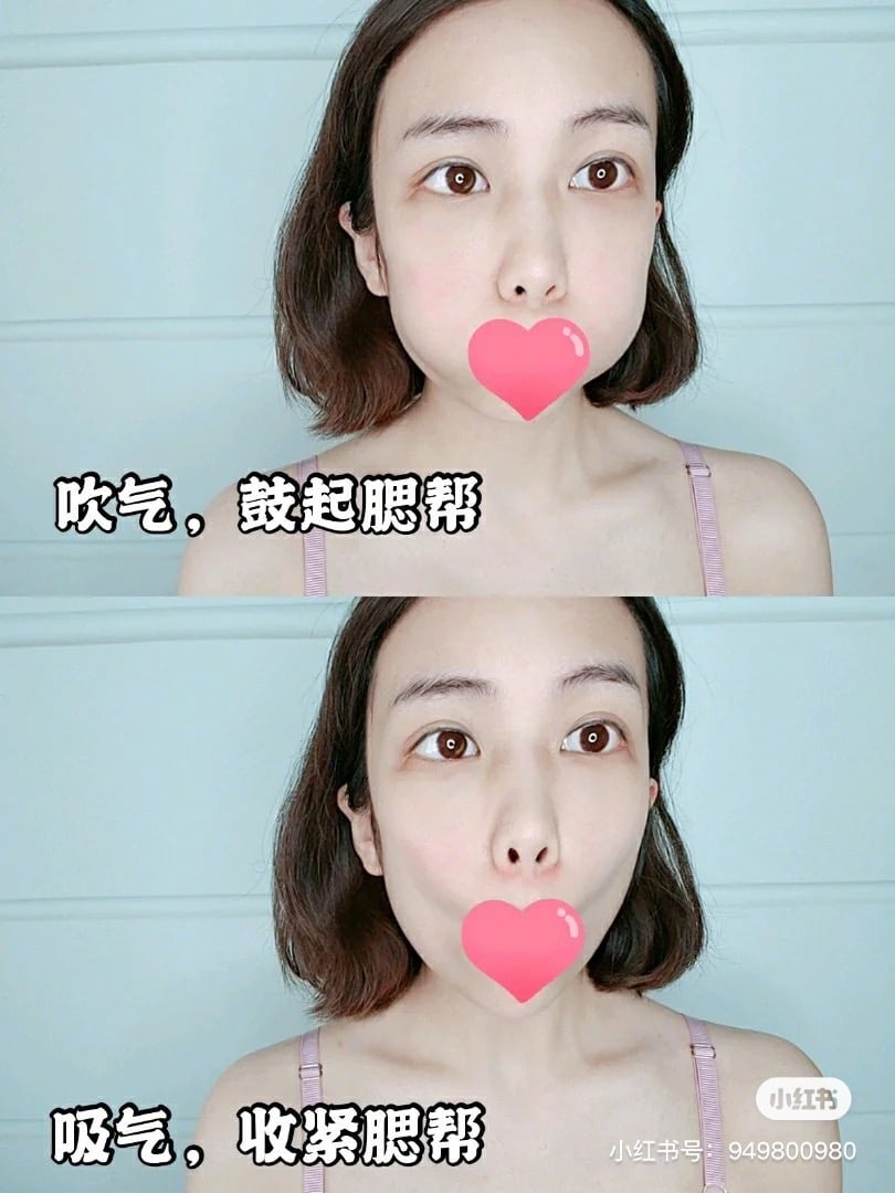 5个按摩动作快速瘦咬肌消浮肿，每天坚持5分钟GET明星同款漫画脸～