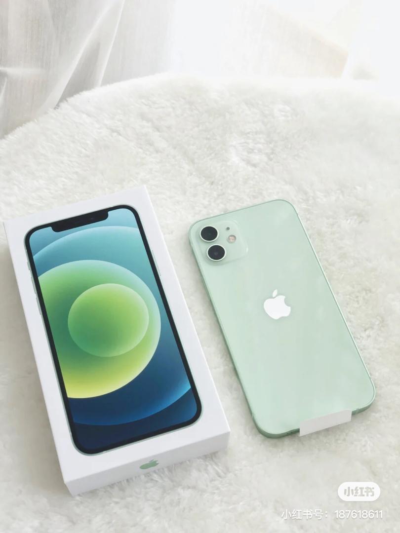 iPhone 12 琉璃淡绿色 13
