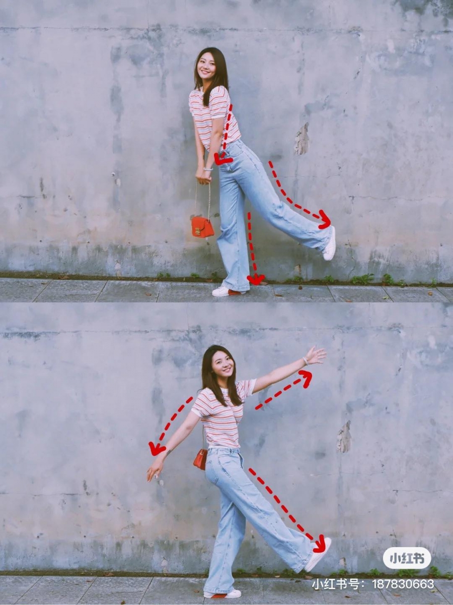 # 好看站姿拍照法：拍照不要再直愣愣站着比Yay啦～稍微变更一下手部和腿部Pose，朋友圈和IG「网美照」轻松GET～