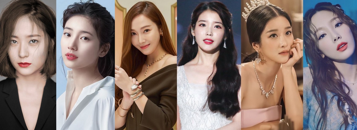 Krystal郑秀晶(全球第25)、Suzy裴秀智(全球第27)、Jessica郑秀妍(全球第28)、IU李知恩(全球第34)、《虽然是精神病但没关系》徐睿知(全球第47)、Taeyeon泰妍(全球第70),韩国女神们的美貌也备受海内外粉丝及官方评选肯定呢~