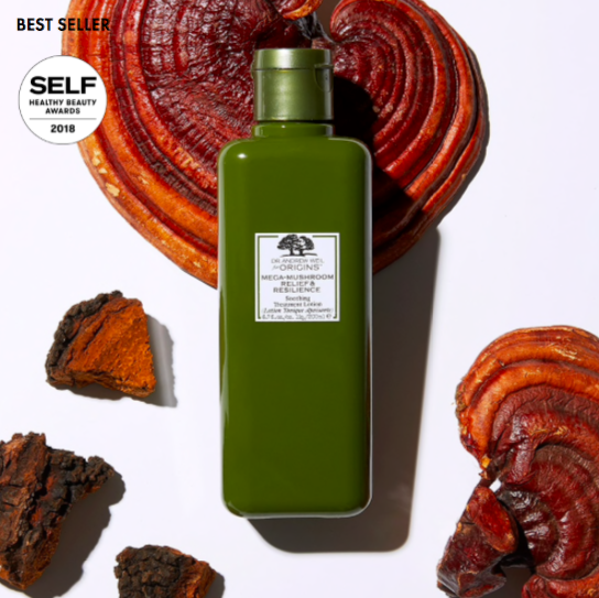 # ORIGINS™ Mega-Mushroom Relief & Resilience Soothing Treatment Lotion 灵芝水 「棉花肌」代表赵露思也推荐过的湿敷好物ORIGINS灵芝水,对于脸颊上的红血丝和小闭口问题能够有效进行改善,效果就像「急救面膜」一样有感快速维稳肌肤。