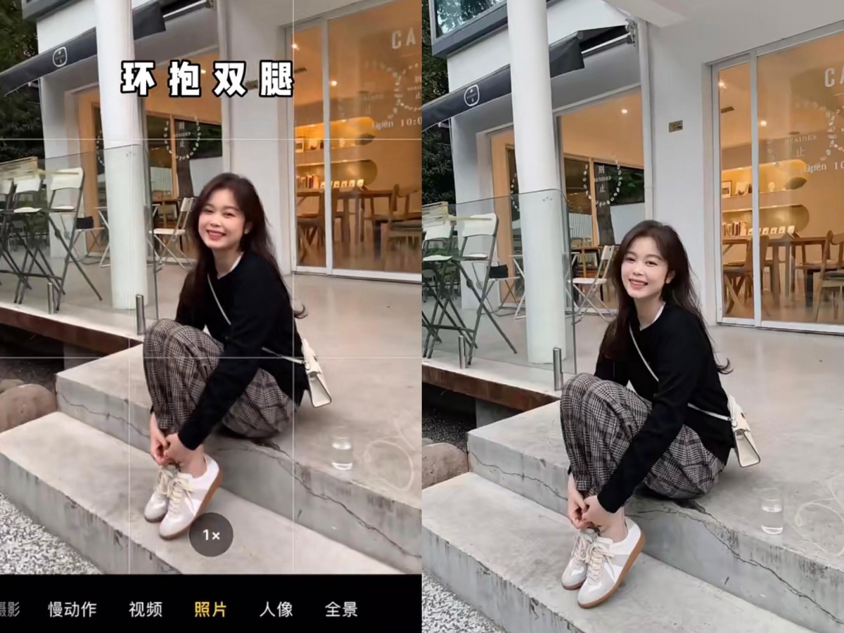 # 露脸拍照法：先来学习一波「露脸拍法」，超简单姿势保证一学就会，还能展现好看OOTD哟！