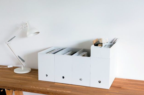 #10 MUJI PP File Box 文件档案架: 不只可以放书本文件,厨房碗盘、浴室或洗衣间用品等都能用它妥善收纳!(RM16.90起)