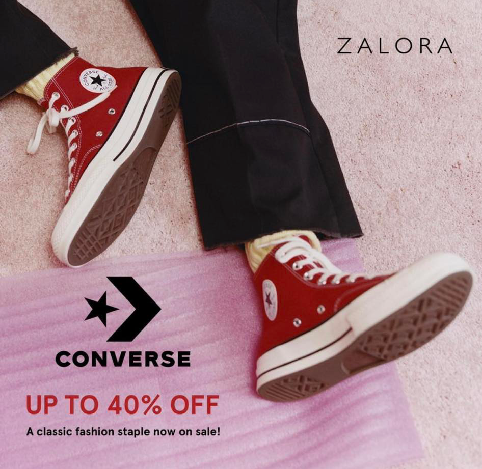Converse 12.12 Sale 潮流鞋款高达40%折扣 : 【点击前往查看双十二促销详情】
