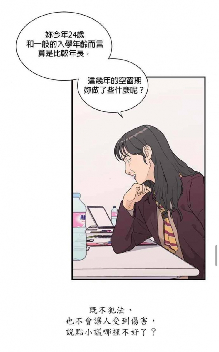 离职后她在24岁这年终于有了能力回到校园供自己念书,于是选择改名、用谎言隐瞒自己的背景,只求可以平平静静地过完校园生活,尽可能斩断自己和过往坎坷境遇的关联。