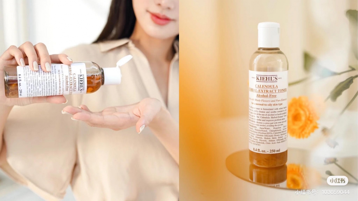 Kiehl‘s 金盏花水 Calendula Herbal Extract Alcohol-Free Toner 韩国女生大爱、Naver搜索长期霸榜TOP 1的金盏花水,绝对是Toner界好用资深代表!日常上脸使用可以良好控油保湿、祛痘消炎,局部湿敷明显改善肌肤泛红问题。欧尼推荐用法是:用白泥面膜去完黑头粉刺后,用在冰箱里冰过的金盏花水上脸湿敷,镇定效果超好!