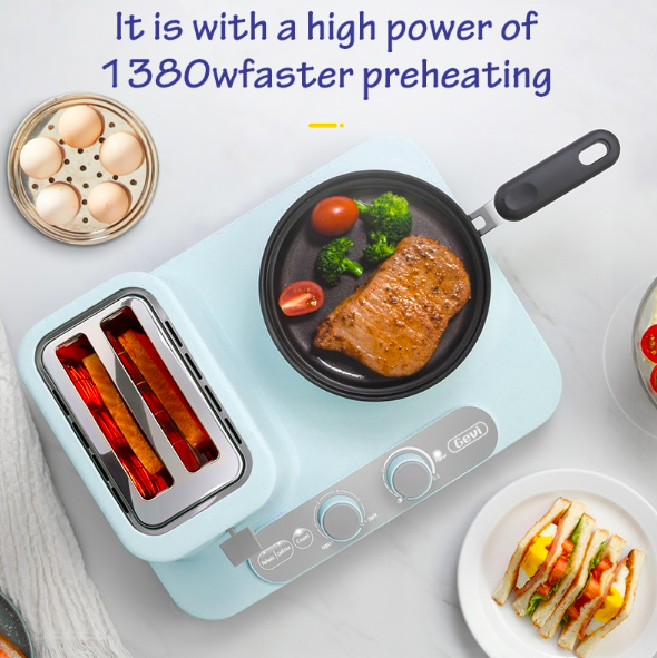 不少女生梦寐以求的多功能早餐机,除了早午餐,还能用来当煎盘、小平底锅使用搞定一些日常小菜哟~ RM199 - RM229 >> 【点击查看购买详情】