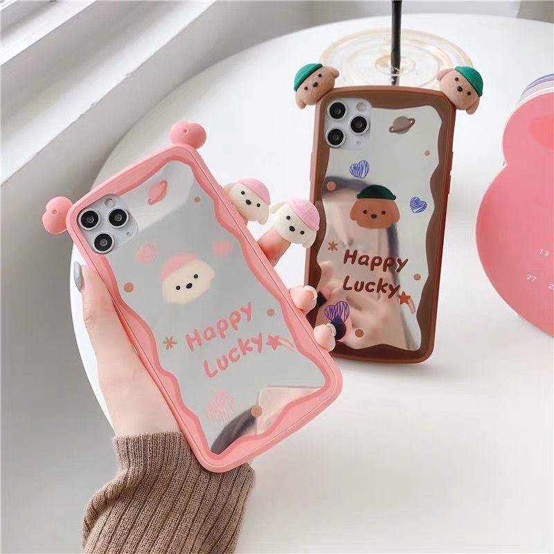 # 2 肉丝赵露思同款熊熊镜面手机壳~粉色和棕色款式好难抉择啊(笑) RM22.50-RM25.90 >> 这里买